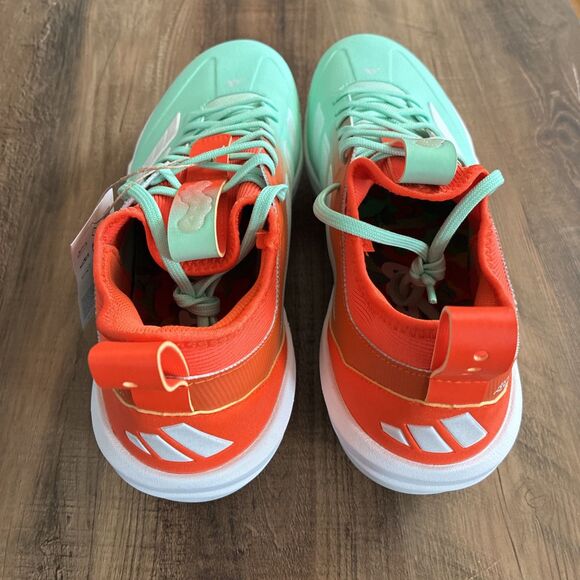 Adidas Adizero Impact Candy Pack TPU Orange White Men Size 13.5 Baseball Cleats main image 6